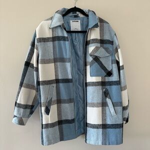 Garage Plaid Shacket